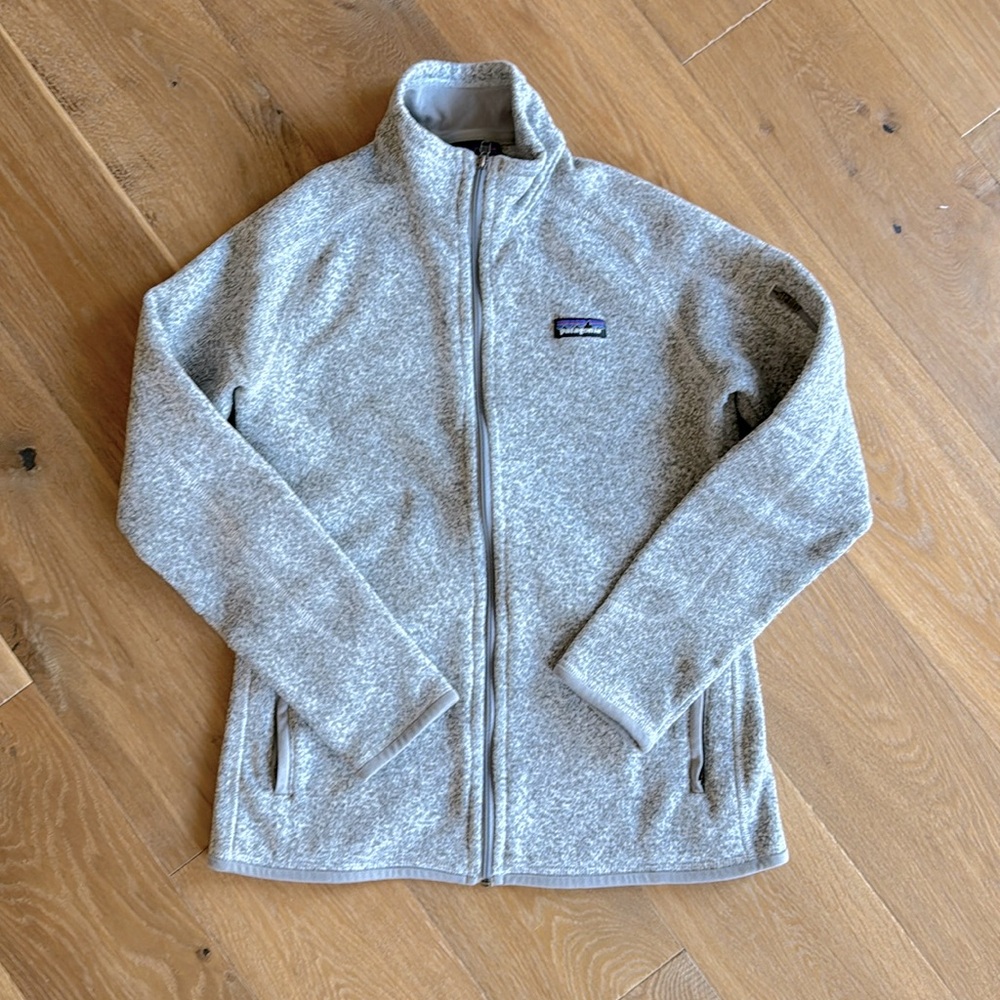 Patagonia W’s Better Sweater size M, Birch White